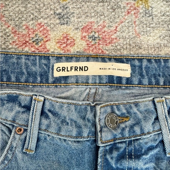 GRLFRND The Hailey Low Rise Slim Boot With Slit Melrose Sz 25 - Picture 9 of 13